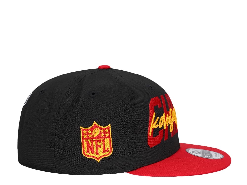 New Era Kansas City Chiefs NFL Draft 22 9Fifty Snapback Casquette