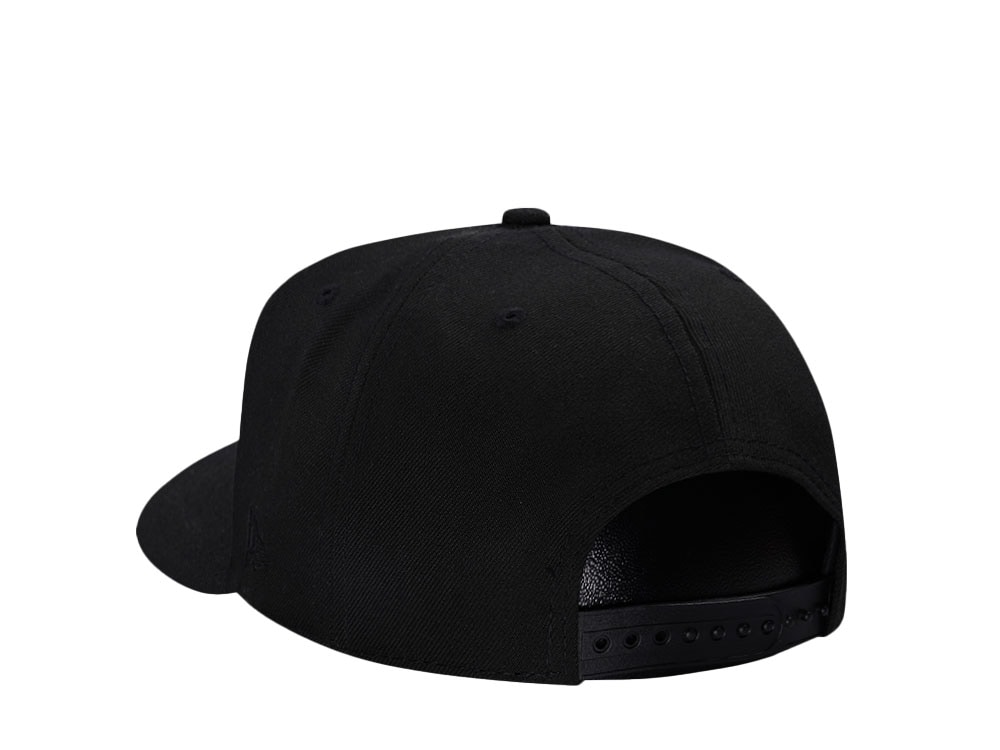 New Era New York Mets World Champions Black Throwback Edition A Frame 9Fifty Snapback Casquette