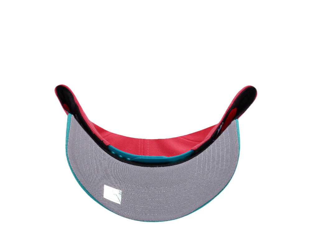 New Era Miami Heat Coral Two Tone Edition 9Forty A Frame Snapback Casquette