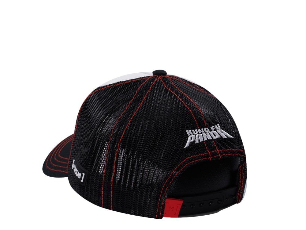 Capslab Kung Fu Panda Always Hungry White Trucker Snapback Casquette