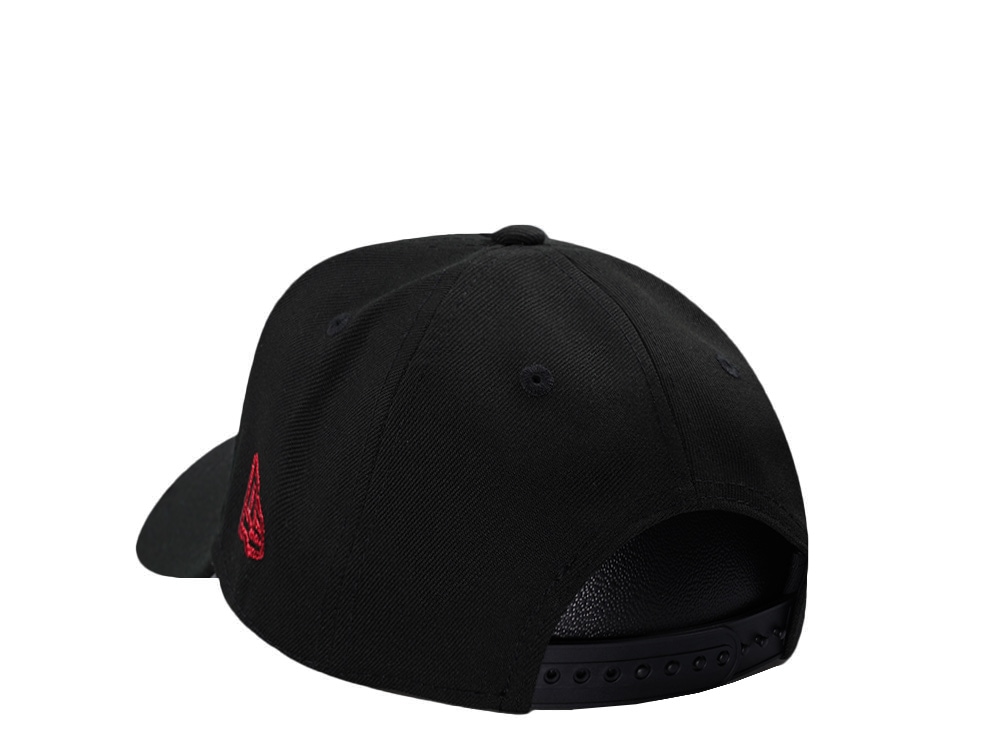 New Era Houston Astros Flames Black Prime Edition 9Forty A Frame Snapback Casquette