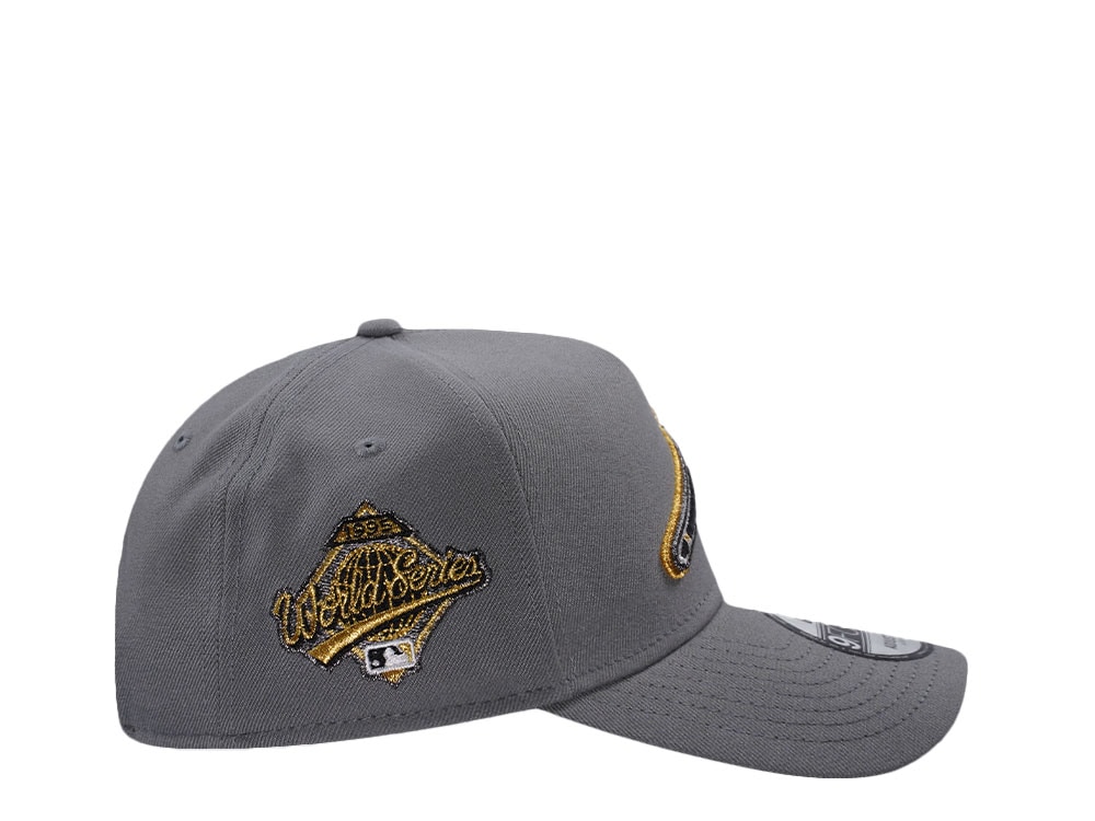 New Era Atlanta Braves World Series 1995 Gray Edition 9Forty A Frame Snapback Casquette