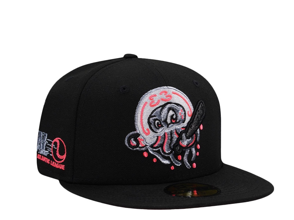New Era Medusas de Lakewood Black Wild Pink Prime Edition 59Fifty Fitted Casquette