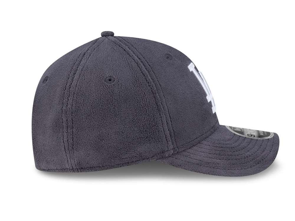 New Era Los Angeles Dodgers Fleece Grey Prime Edition 9Forty M Crown Snapback Casquette