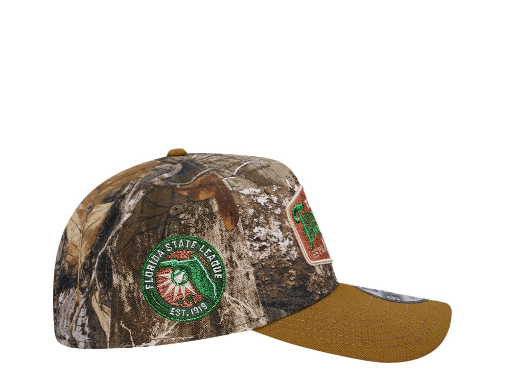 New Era Tampa Tarpons Fishing Realtree Edition 9Forty A Frame Snapback Casquette
