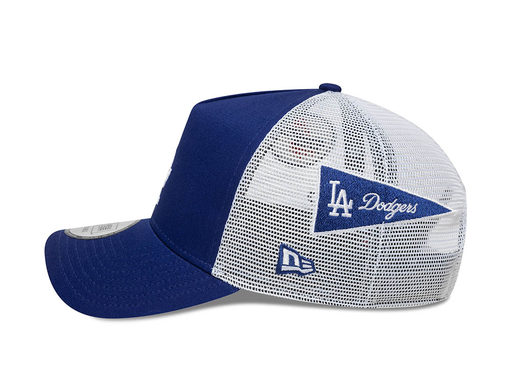 New Era Los Angeles Dodgers Multi Patch 9Forty A Frame Trucker Snapback Casquette