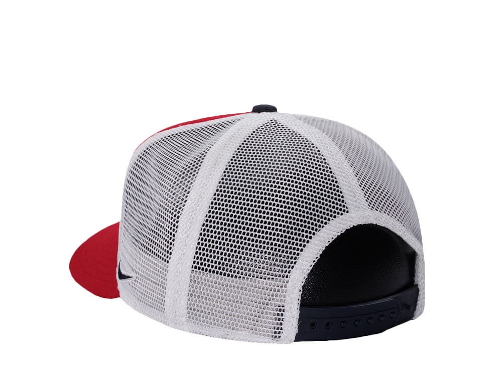 Nike Boston Red Sox Primetime Dri-Fit Rise Red Edition Trucker Snapback Casquette