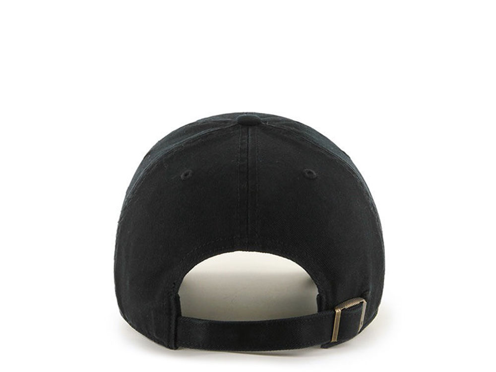 47Brand Boston Red Sox Clean Up All Black Strapback Casquette