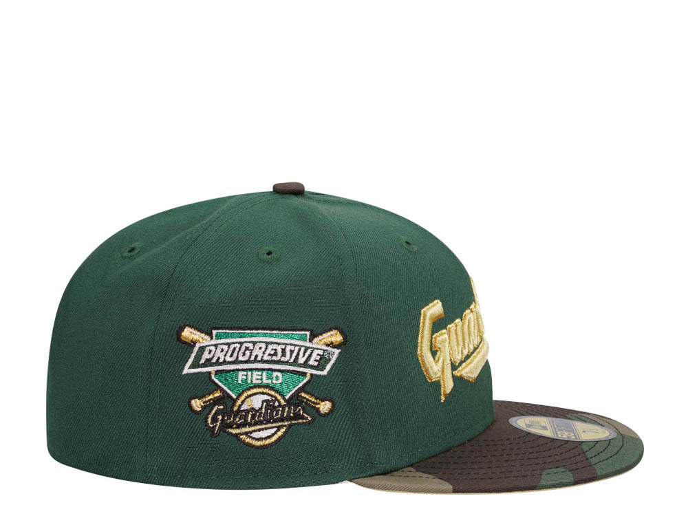 New Era Cleveland Guardians Progressive Field Camo Two Tone Edition 59Fifty Fitted Casquette