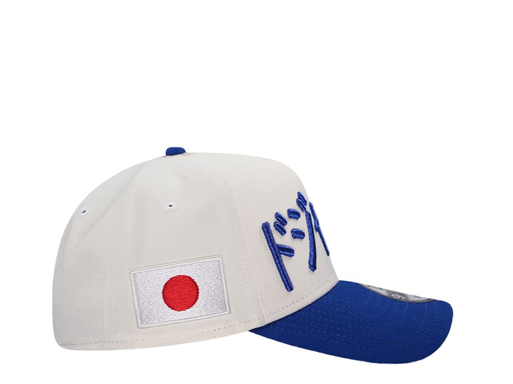 New Era Los Angeles Dodgers Kanji Chrome Two Tone Edition 9Forty A Frame Snapback Casquette