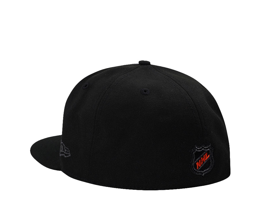 New Era Anaheim Ducks 10th Anniversary Blackout Prime Edition 59Fifty Fitted Casquette