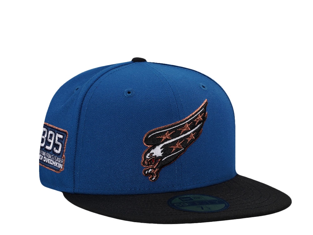 New Era Washington Capitals All Time Goals Ovechkin Blue Two Tone Edition 59Fifty Fitted Casquette