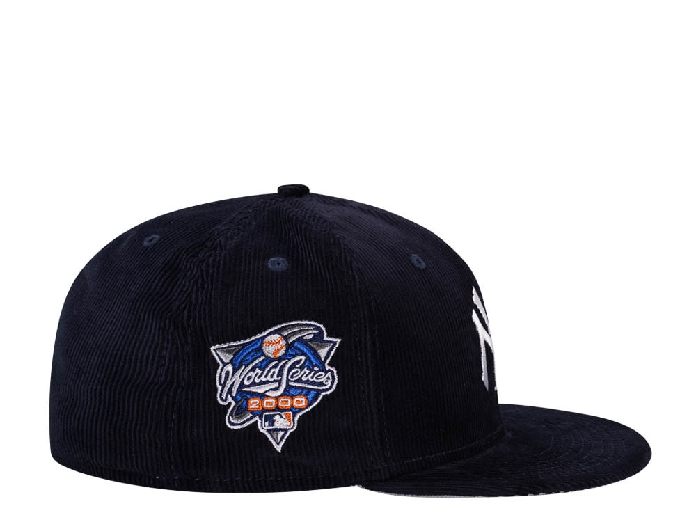 New Era New York Yankees World Series 2000 Throwback Cord Edition 59Fifty Fitted Casquette