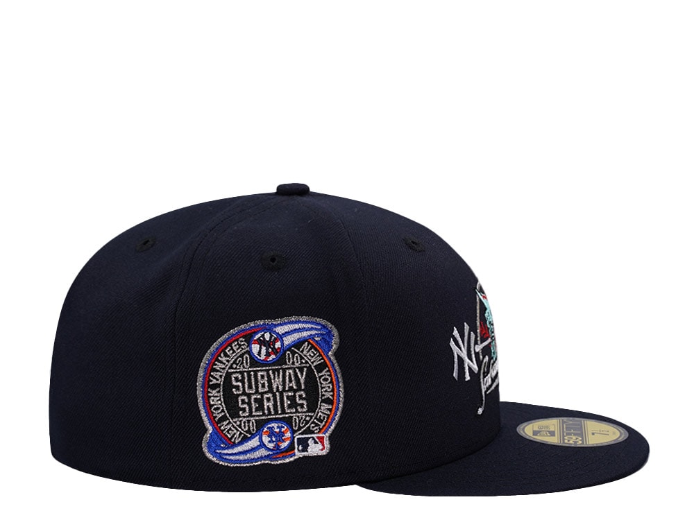 New Era New York Yankees Subway Series 2000 Navy Prime Edition 59Fifty Fitted Casquette