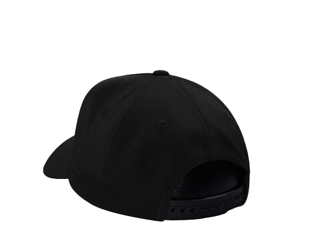 New Era Anaheim Angels World Series 2002 Black Out Red Edition 9Forty A Frame Snapback Casquette