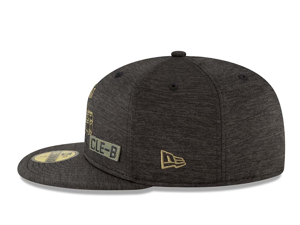 New Era Cleveland Browns Salute to Service 2020 Fitted 59Fifty Casquette