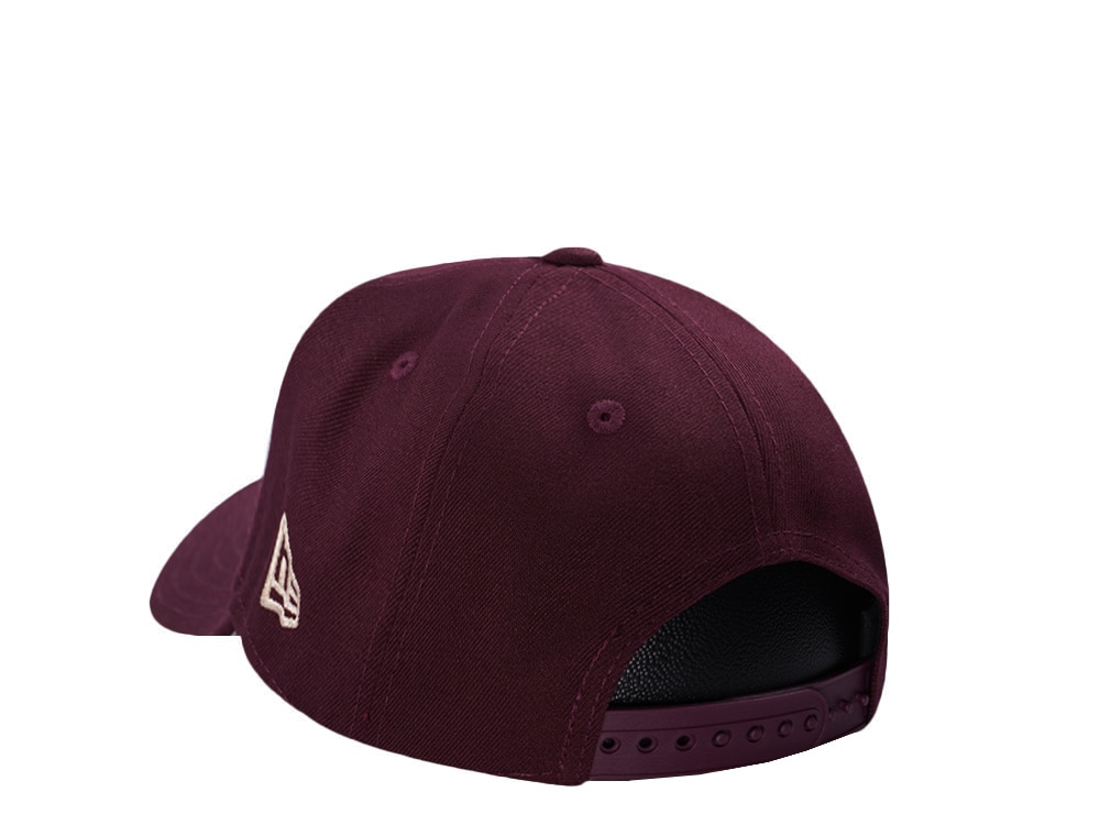 New Era Detroit Tigers World Series Champions 1945 Maroon Prime Edition 9Forty A Frame Snapback Casquette
