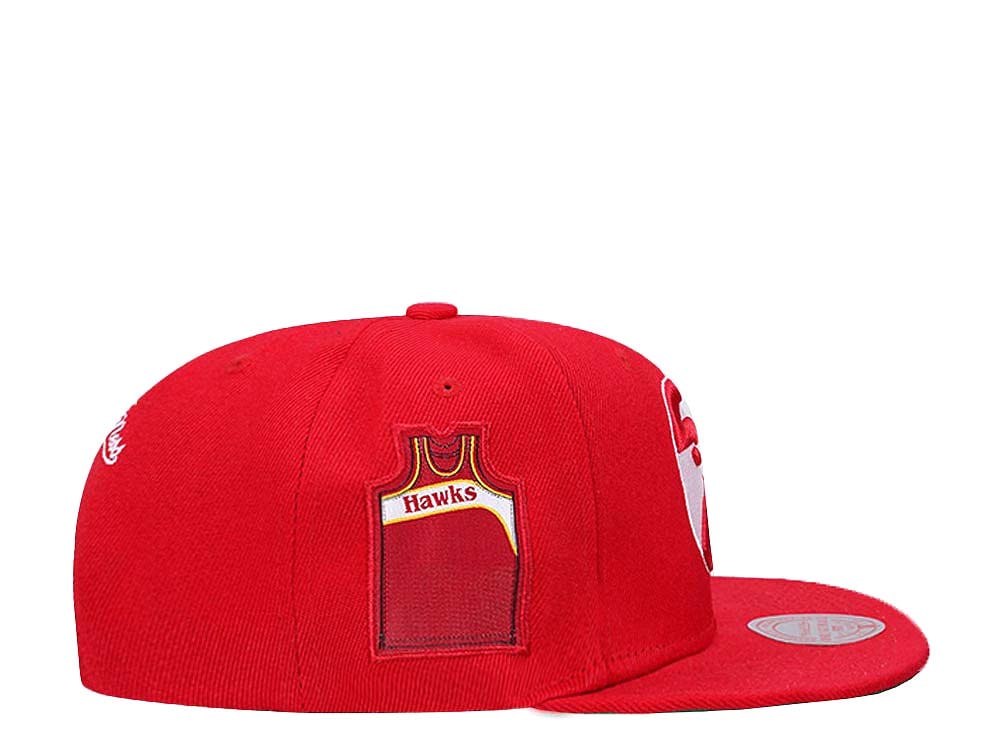 Mitchell & Ness Atlanta Hawks Jersey Love Hardwood Classic Snapback Casquette