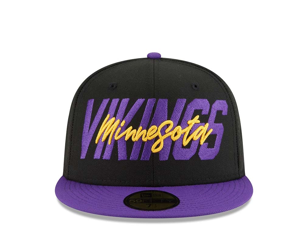 New Era Minnesota Vikings NFL Draft 22 59Fifty Fitted Casquette