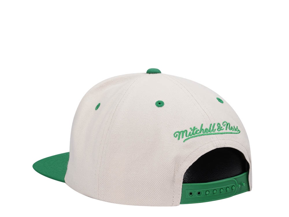 Mitchell & Ness Seattle Supersonics Sail Off White Two Tone Snapback Casquette