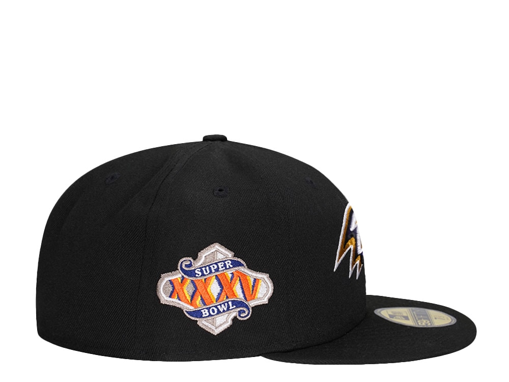 New Era Baltimore Ravens Super Bowl XXXV Pink Edition 59Fifty Fitted Casquette