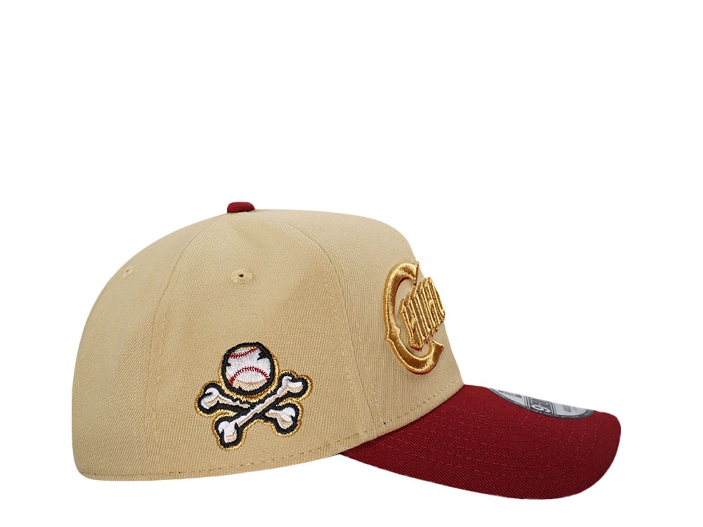 New Era El Paso Chihuahuas Vegas Gold Two Tone Edition 9Forty A Frame Snapback Casquette