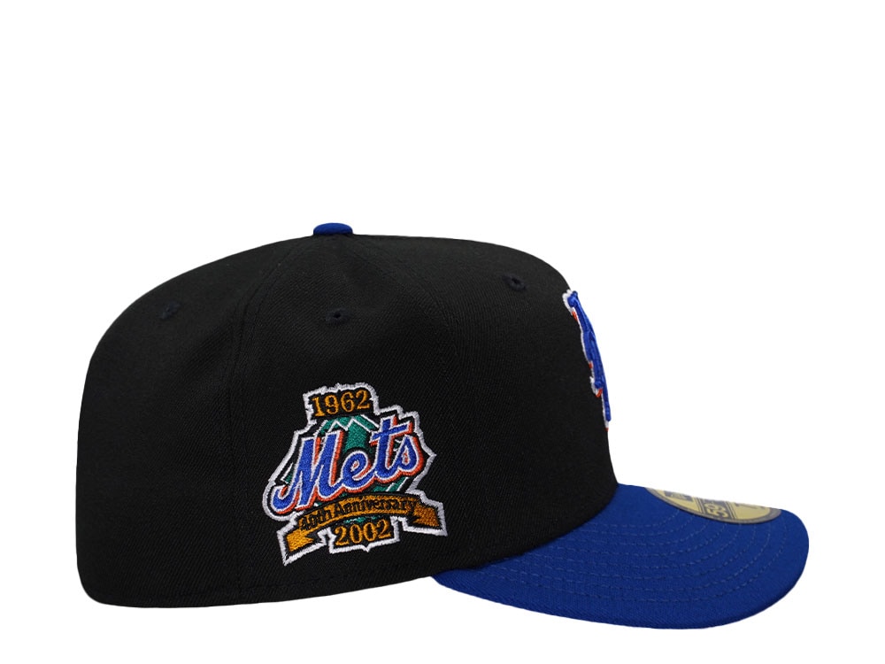 New Era New York Mets World Series 1962 Black Two Tone Edition 59Fifty Pre Curved Fitted Casquette