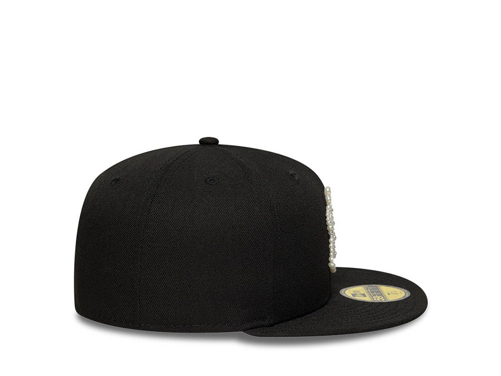 New Era New York Yankees Faux Pearl Black Prime Edition 59Fifty Fitted Casquette