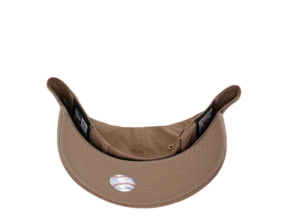 New Era Brooklyn Dodgers Khaki Casual Classic Edition Strapback Casquette