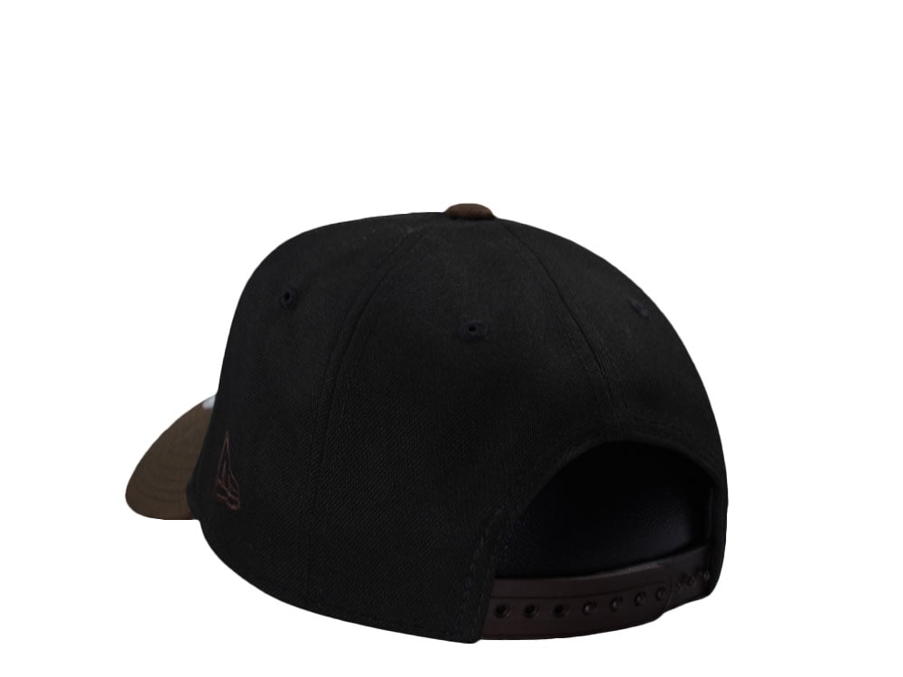 New Era Detroit Red Wings 100th Anniversary Black Two Tone Edition 9Forty A Frame Snapback Casquette