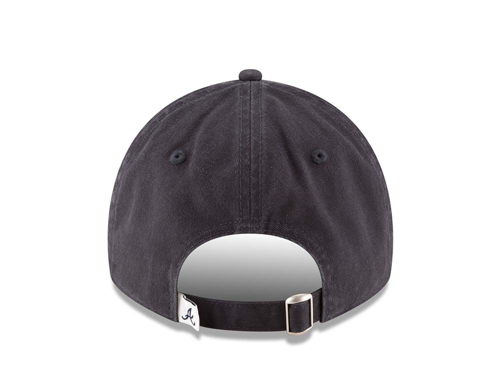 New Era Atlanta Braves Navy Core Classic 9Twenty Strapback Casquette