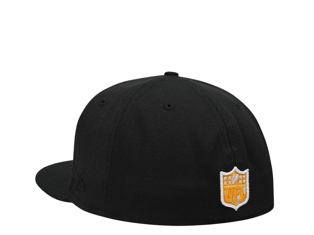 New Era Los Angeles Chargers Black in Black Classic Edition 59Fifty Fitted Casquette