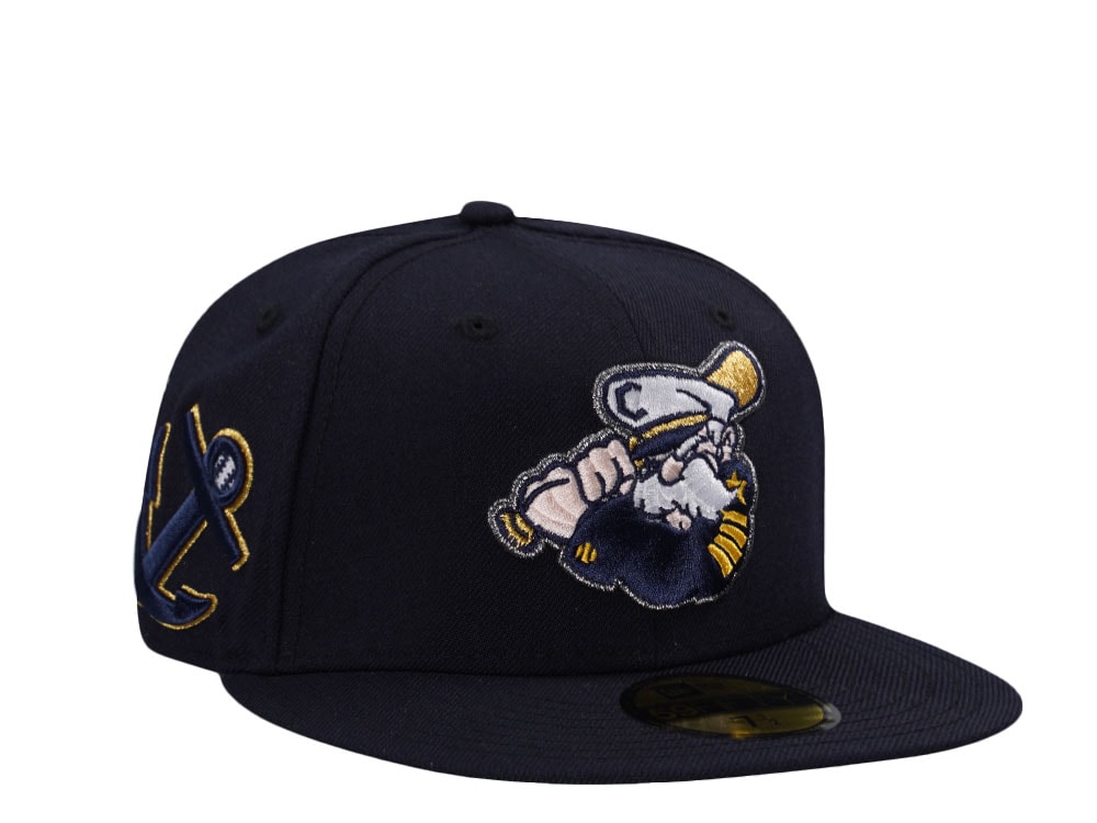 New Era Lake County Captains Throwback Wool Edition 59Fifty Fitted Casquette