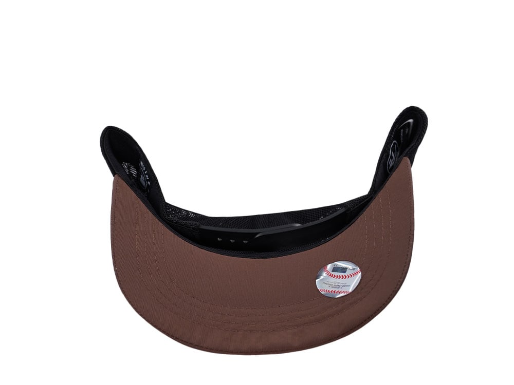 47Brand Los Angeles Dodgers Brown Outskirts Trucker Snapback Casquette