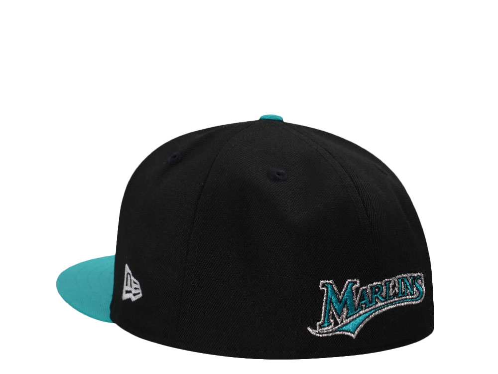 New Era Florida Marlins World Series 1997 Anniversary Glow Two Tone Edition 59Fifty Fitted Casquette