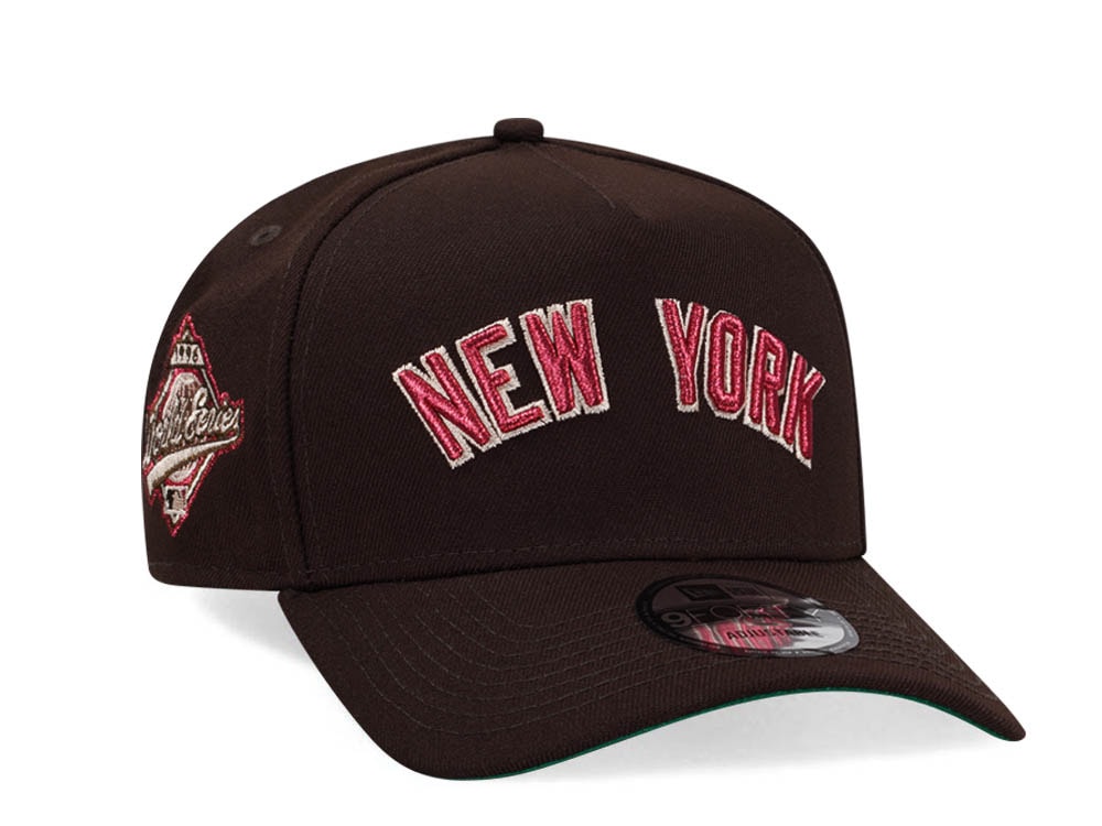 New Era New York Yankees World Series 1996 Brown Burnt Edition  9Forty Snapback Casquette