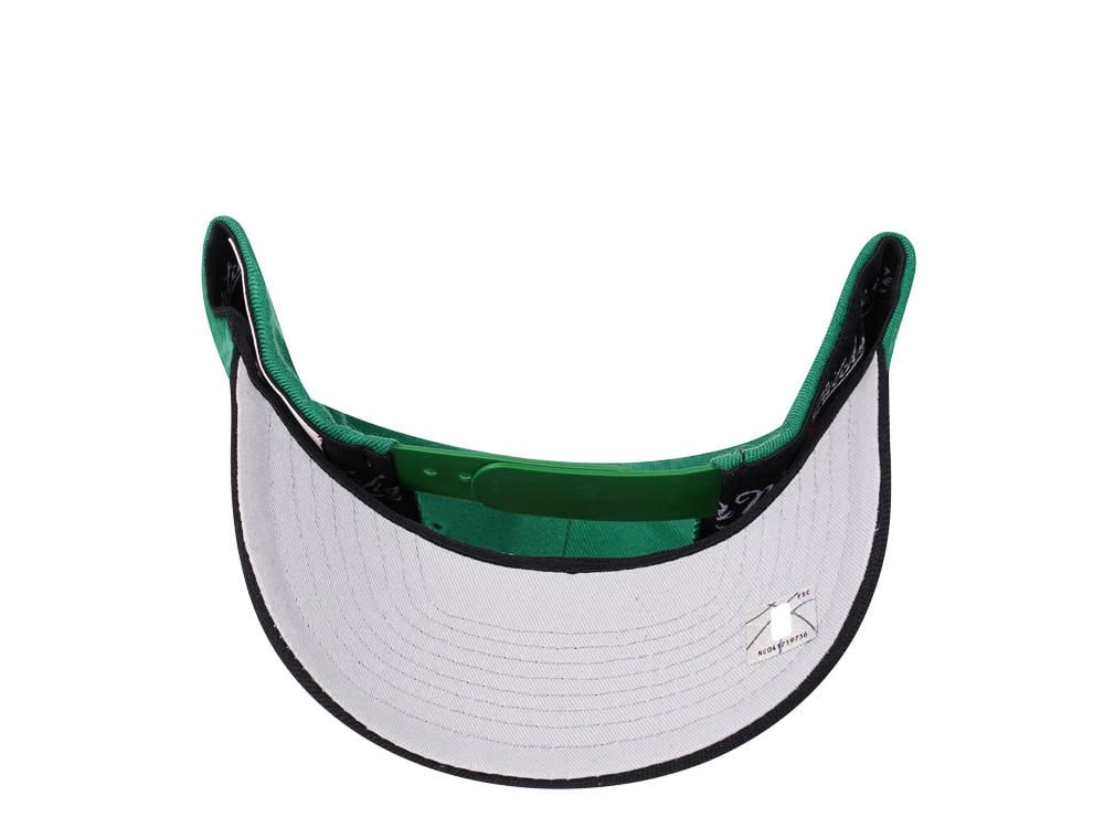 Mitchell & Ness Boston Celtics Two Tone Red Line Solid Flex Snapback Casquette
