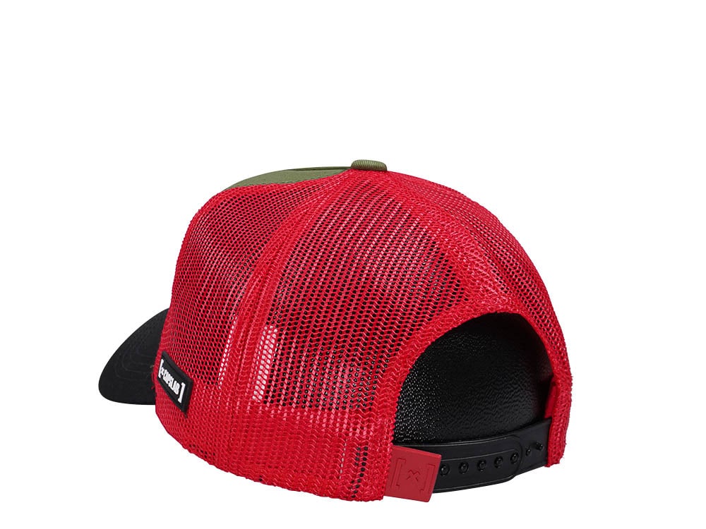 Capslab Cocktails Bloody Mary Green Black Red Trucker Snapback Casquette