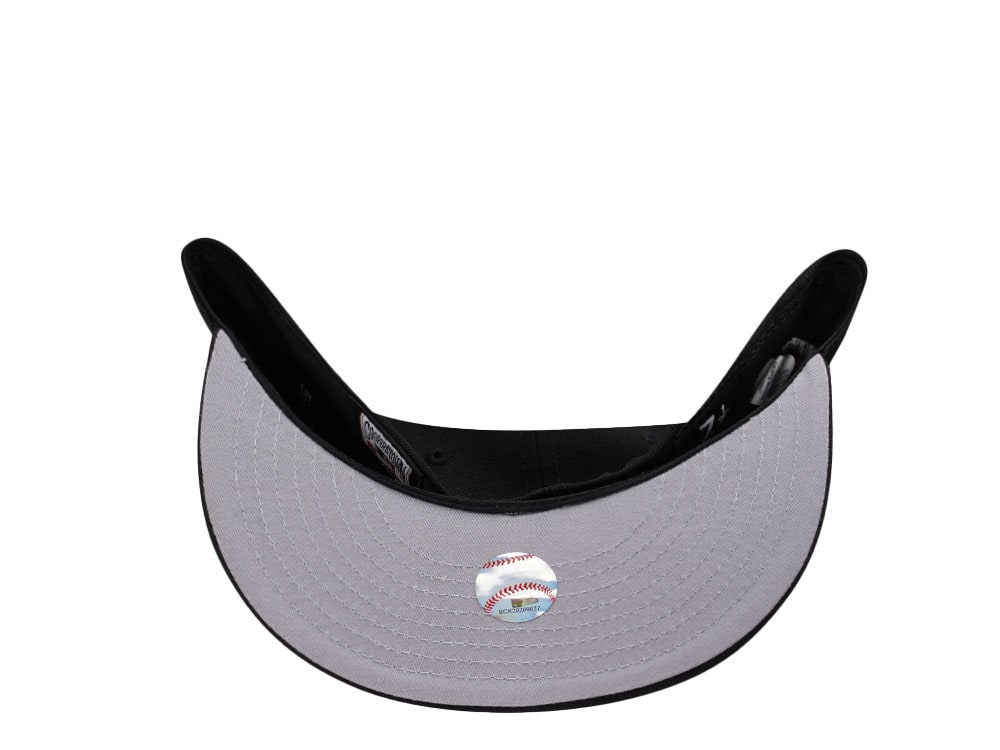 New Era Washington Nationals Battle of the Beltway Black and White Prime Edition 59Fifty Fitted Casquette