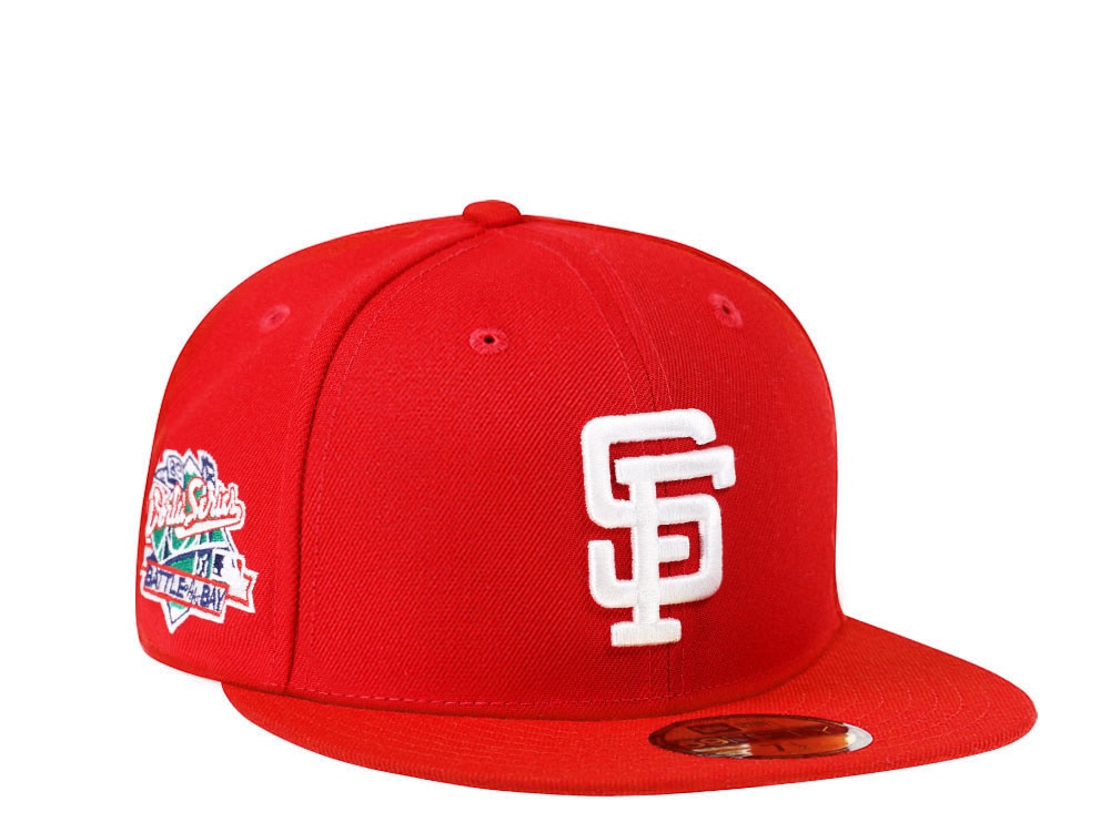 New Era San Francisco Giants World Series 1989 Red Throwback Edition 59Fifty Fitted Casquette
