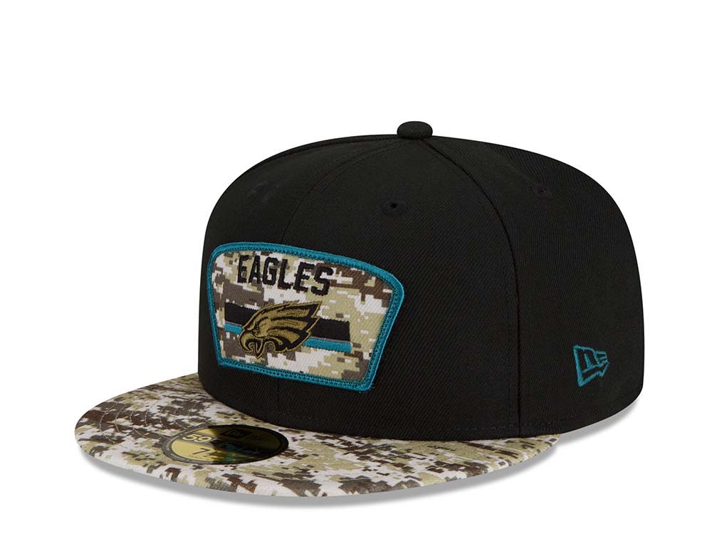 New Era Philadelphia Eagles Salute to Service 21 59Fifty Fitted Casquette