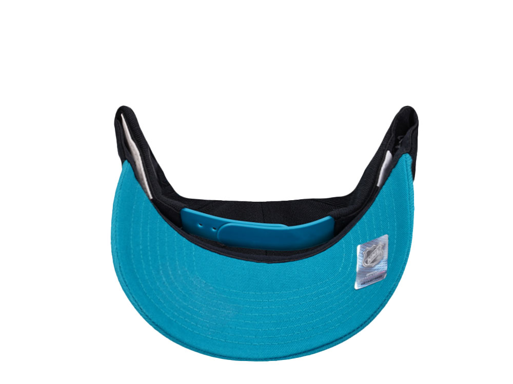 Mitchell & Ness San Jose Sharks Team Two Tone Update Snapback Casquette