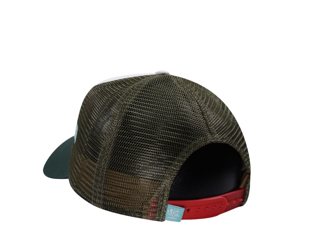 Djinns HFT Surf Ostrich Two Tone Trucker Snapback Casquette