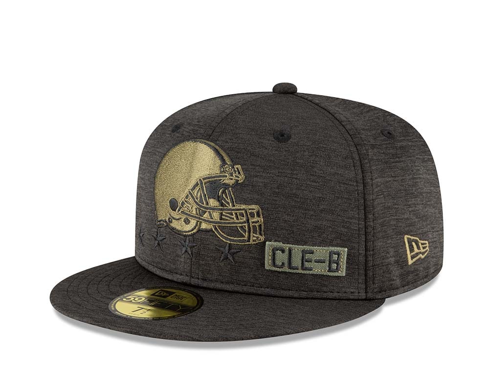 New Era Cleveland Browns Salute to Service 2020 Fitted 59Fifty Casquette