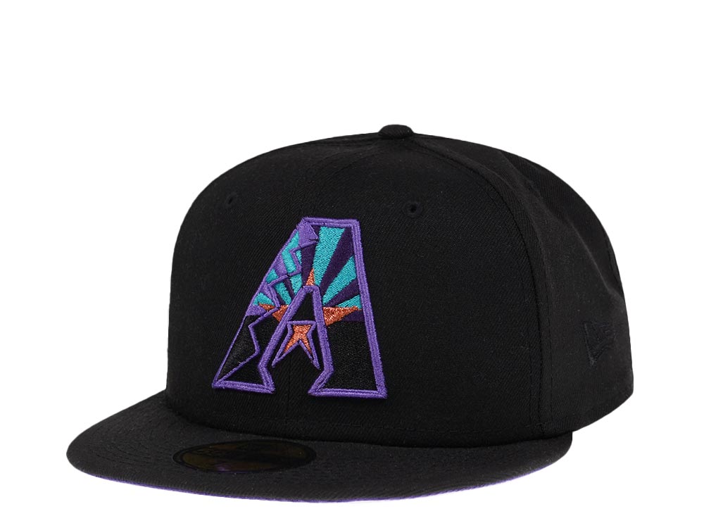 New Era Arizona Diamondbacks Black Purple Edition 59Fifty Fitted Casquette