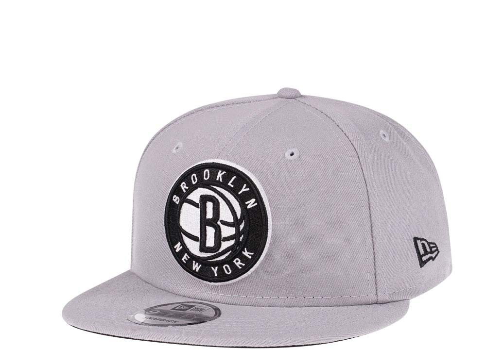 New Era Brooklyn Nets Fresh Grey Edition 9Fifty Snapback Casquette