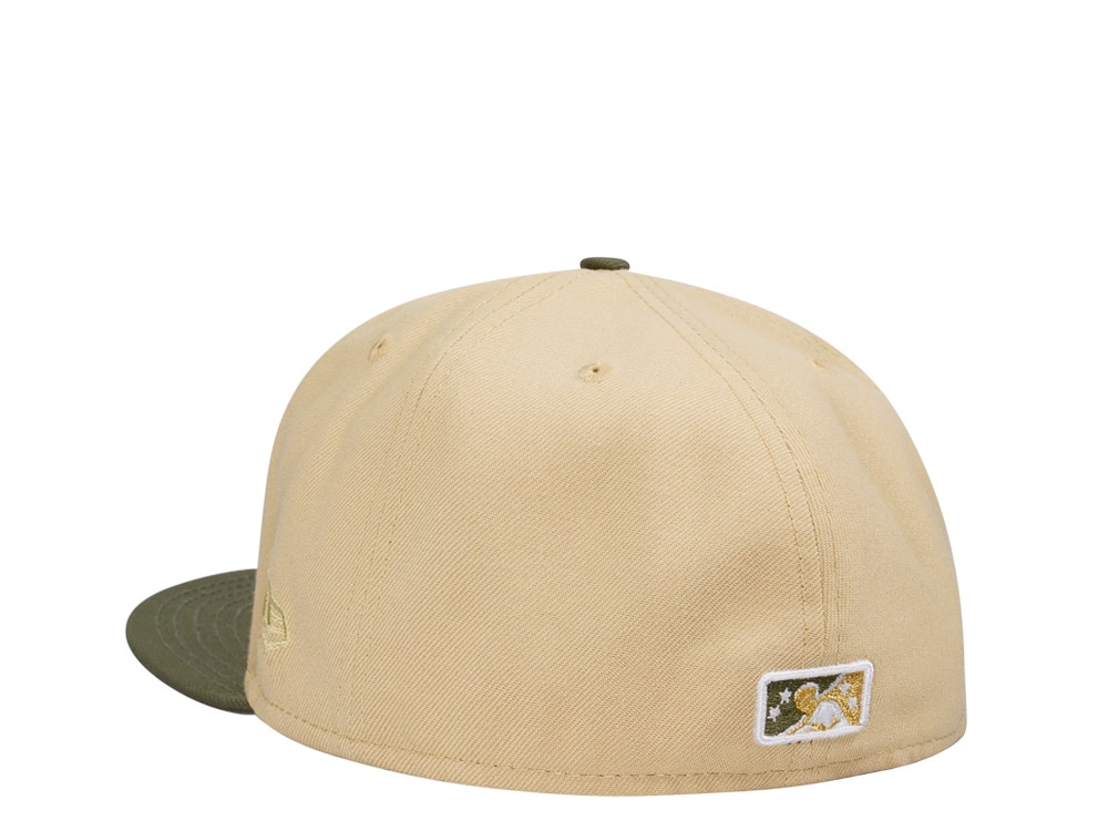 New Era Birmingham Barons 20 Years Vegas Gold Two Tone Prime Edition 59Fifty Fitted Casquette