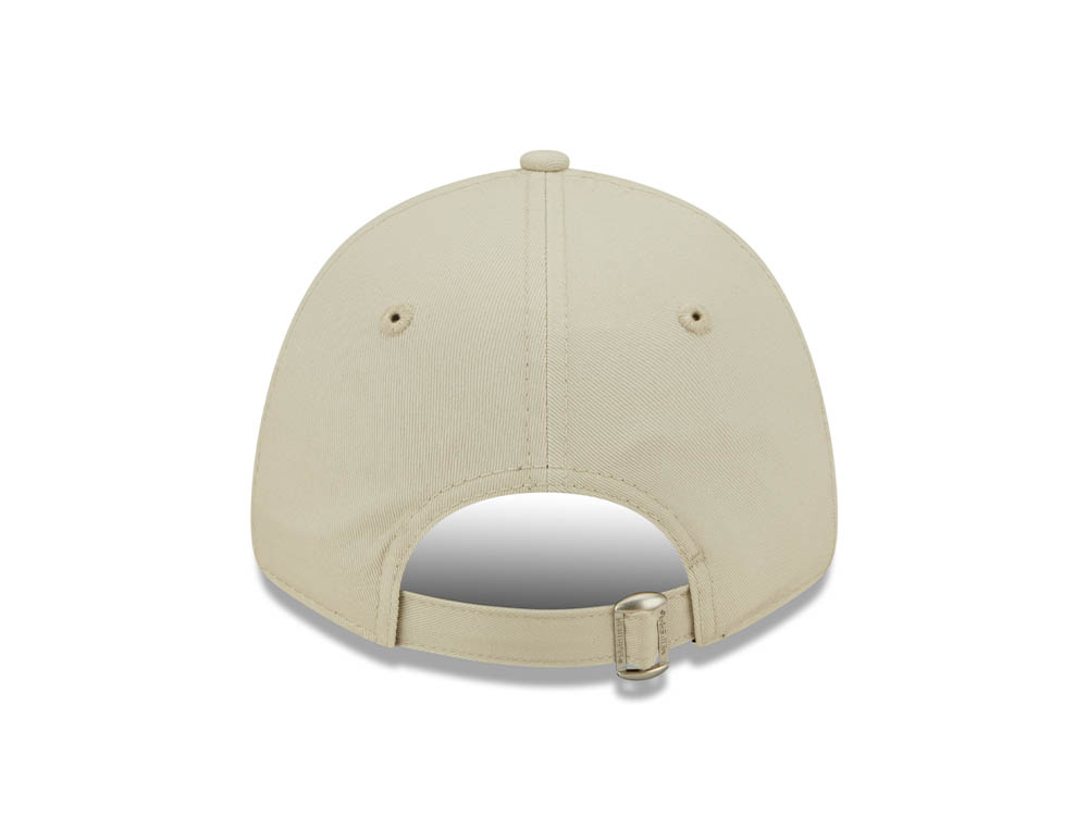 New Era New York Yankees Womens League Essential Beige 9Forty Strapback Casquette