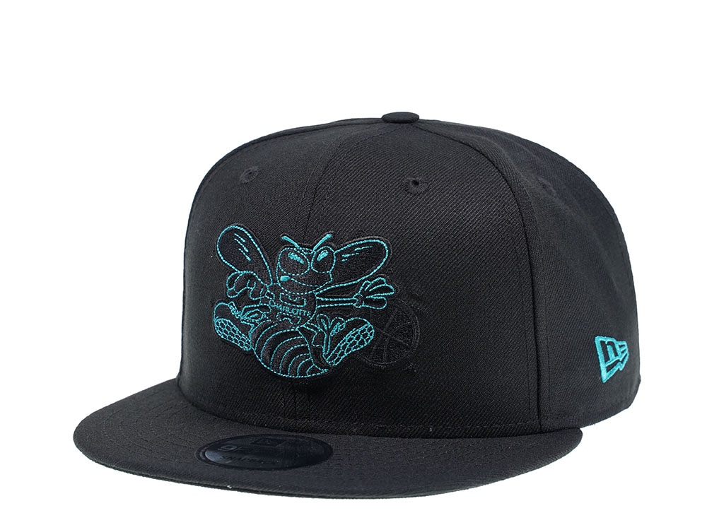 New Era Charlotte Hornets Detail Stitch 9Fifty Snapback Casquette