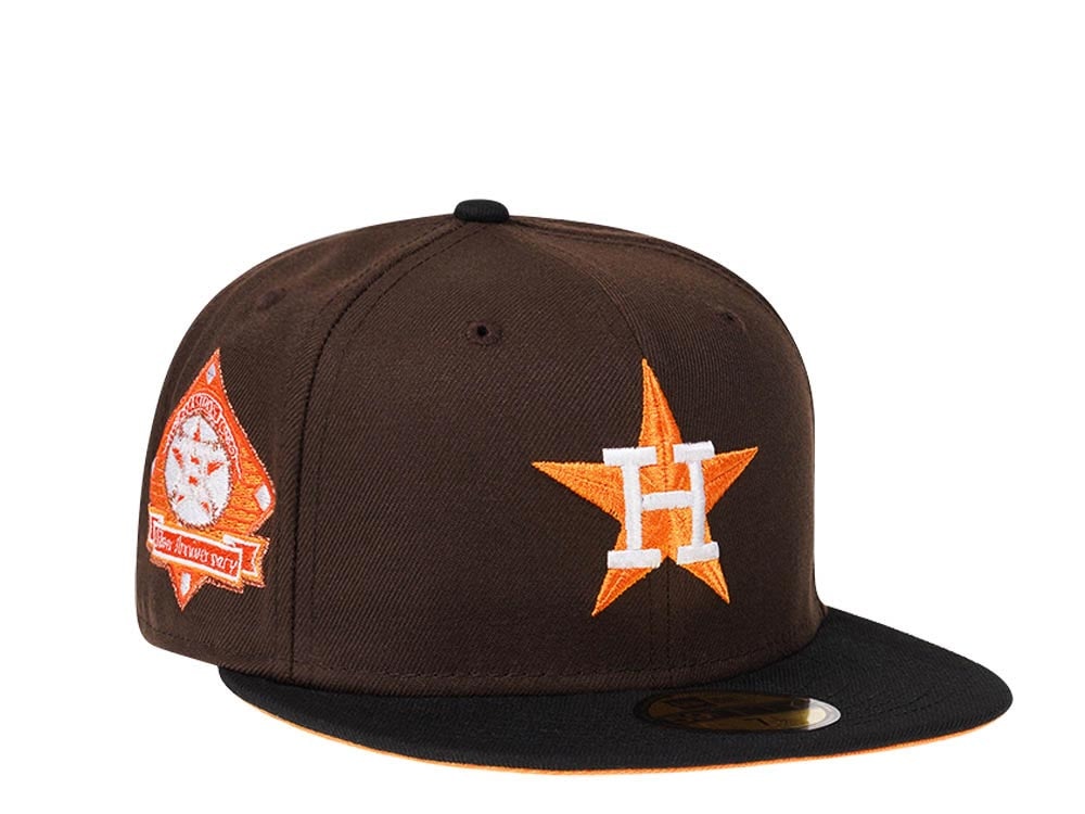 New Era Houston Astros Silver Anniversary Chocolate Mango Edition 59Fifty Fitted Casquette